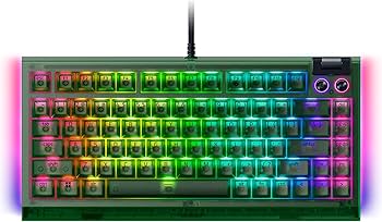 Amazon | Razer BlackWidow V4 75%メカニカルゲーミング